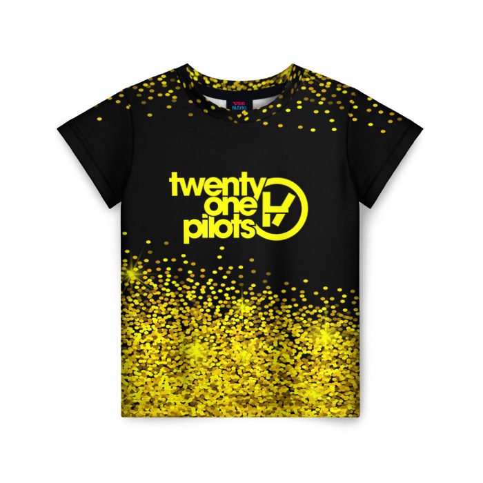 Детская футболка 3D TWENTY ONE PILOTS фото
