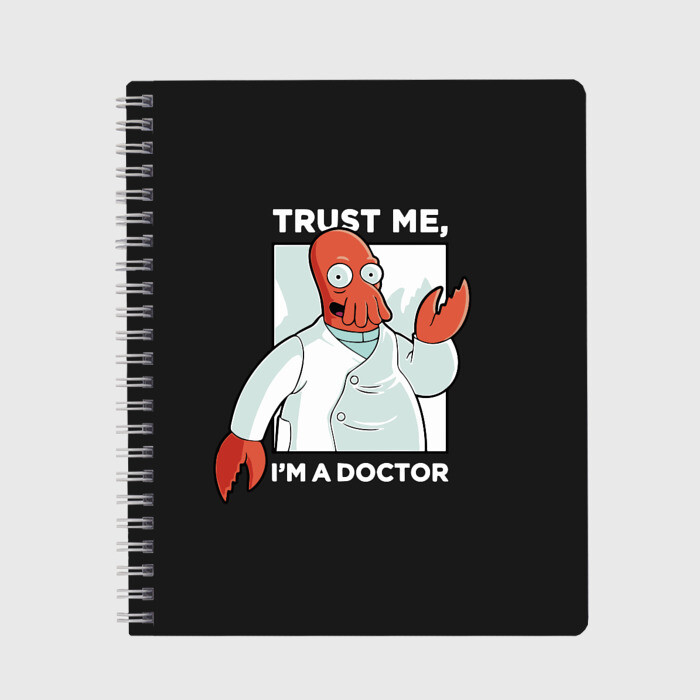 Тетрадь Зойдберг фото