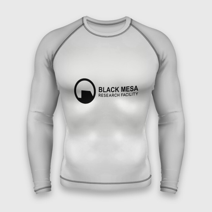 Мужской рашгард 3D Black Mesa фото