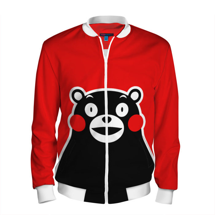 Мужской бомбер 3D KUMAMON фото
