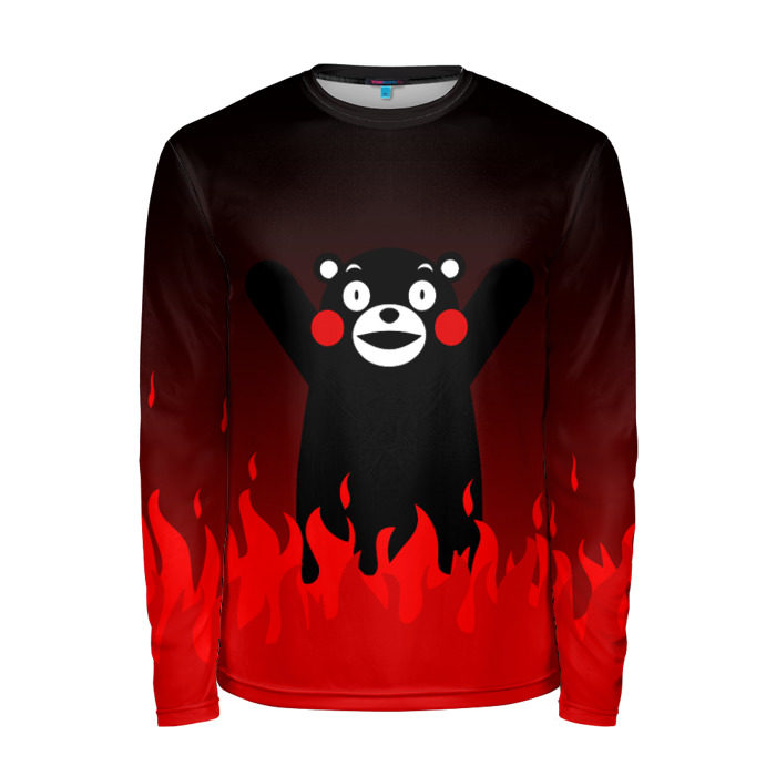 Мужской лонгслив 3D KUMAMON фото