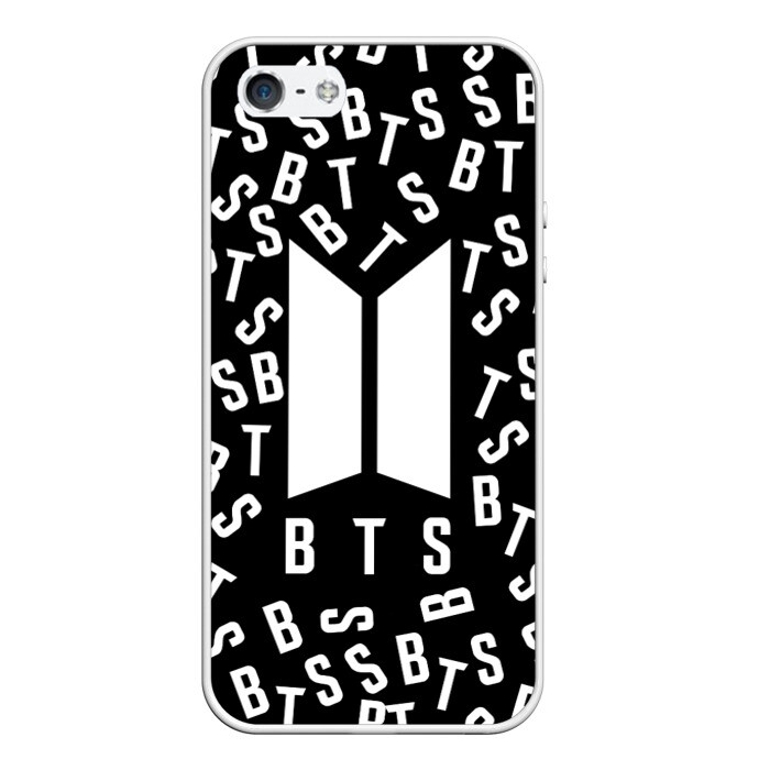 Чехол для iPhone 5/5S матовый BTS фото