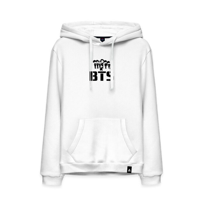 Мужская толстовка хлопок BTS фото