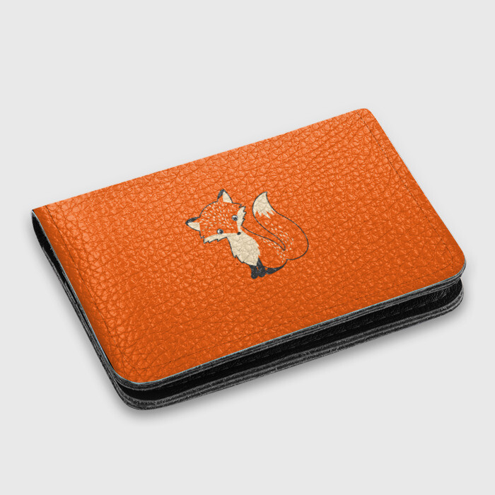 Картхолдер с принтом Лисичка фото