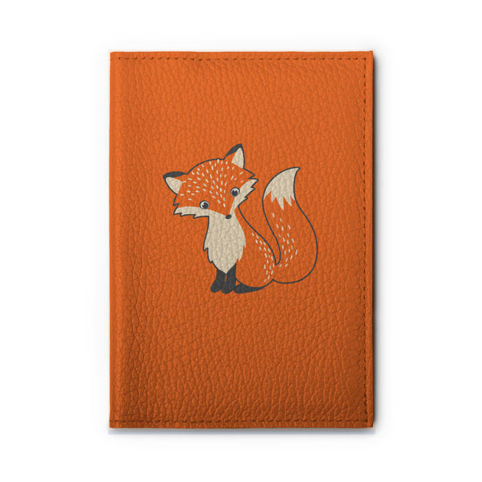 Обложка для автодокументов Лисичка фото