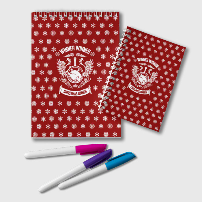 Блокнот CHRISTMAS DINNER PUBG фото