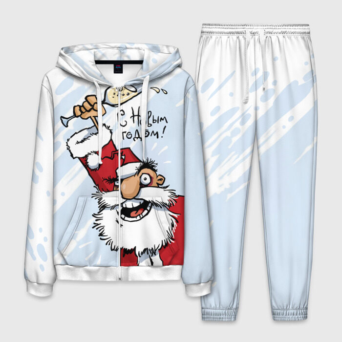 Мужской костюм 3D С Новым годом! фото