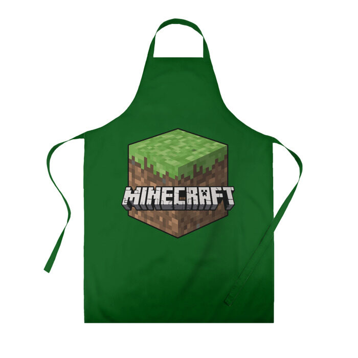 Фартук 3D Minecraft фото