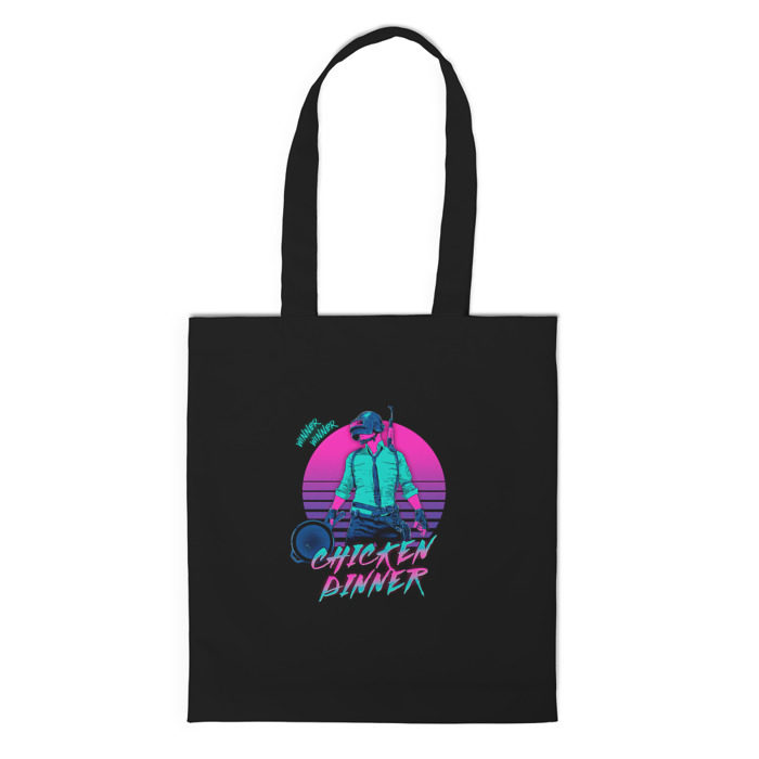 Сумка 3D повседневная Neon PUBG фото