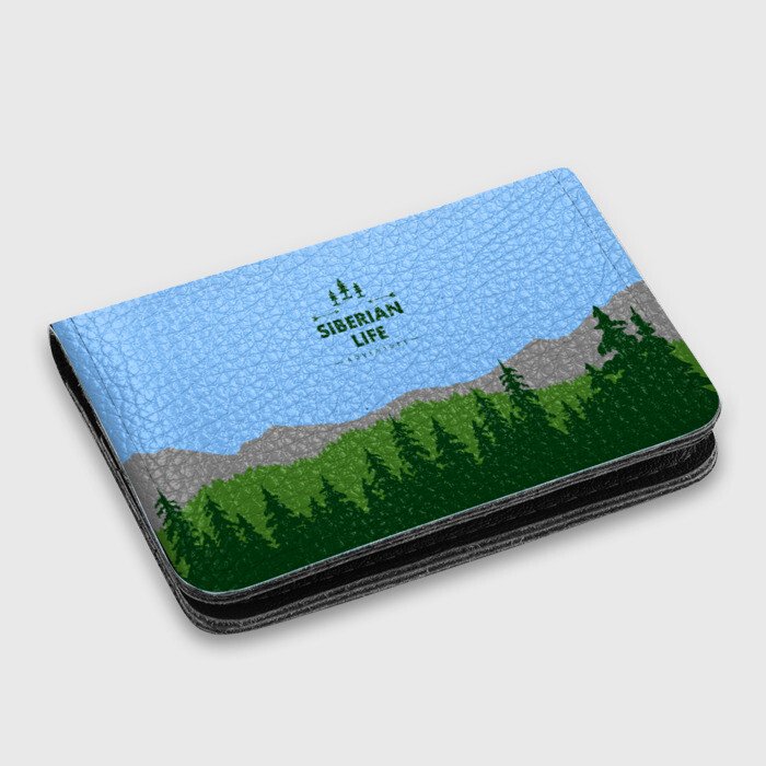 Картхолдер с принтом Сибирь фото