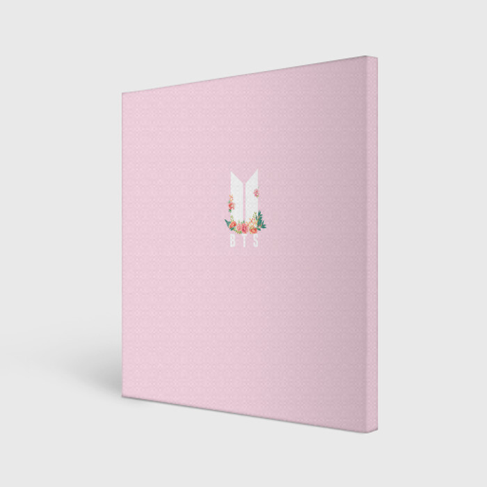 Холст квадратный BTS фото