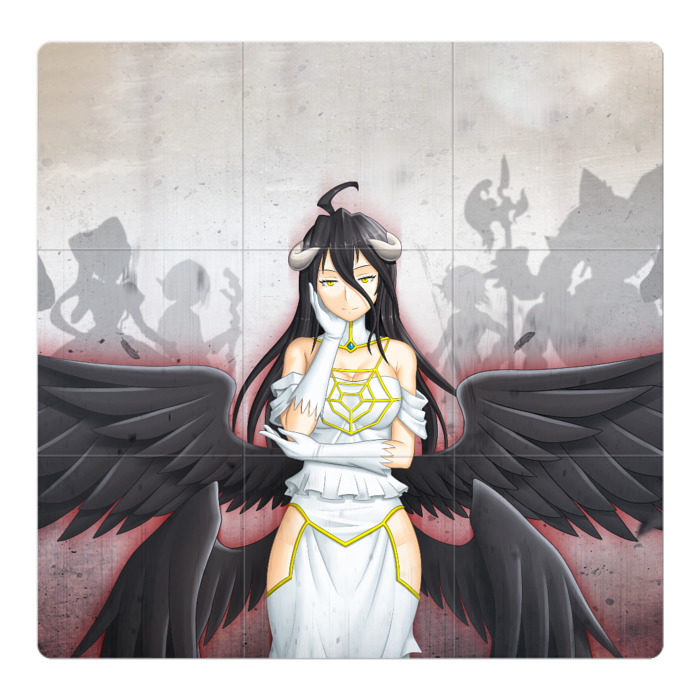 Магнитный плакат 3Х3 Overlord Albedo фото