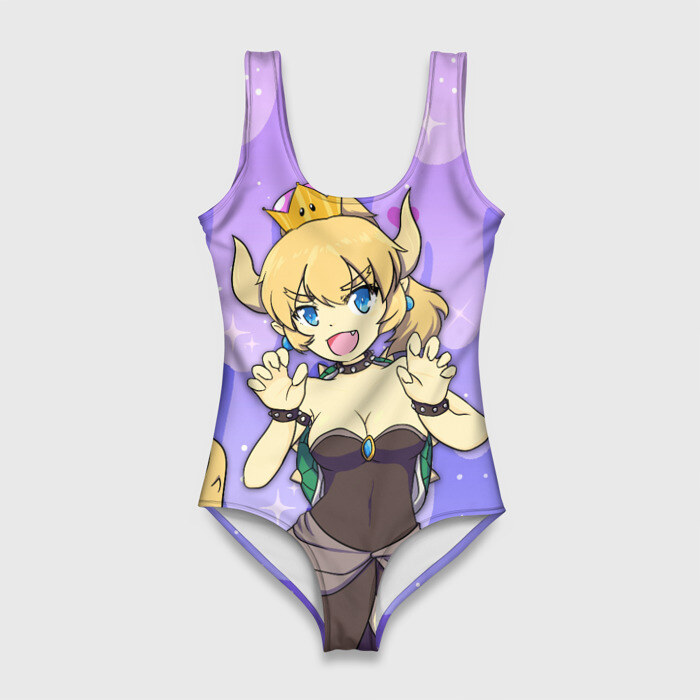 Купальник-боди 3D Bowsette фото