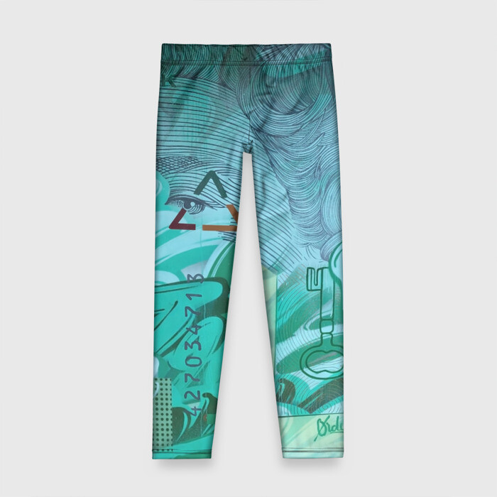 Детские леггинсы 3D Euro фото