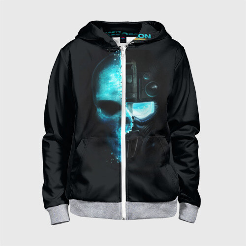 Детская толстовка 3D на молнии Tom Clancy’s Ghost Recon фото