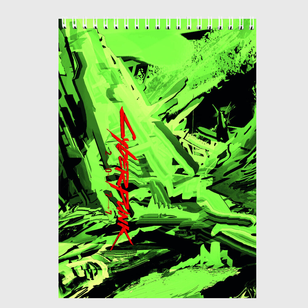 Скетчбук Cyberpunk 2077 фото