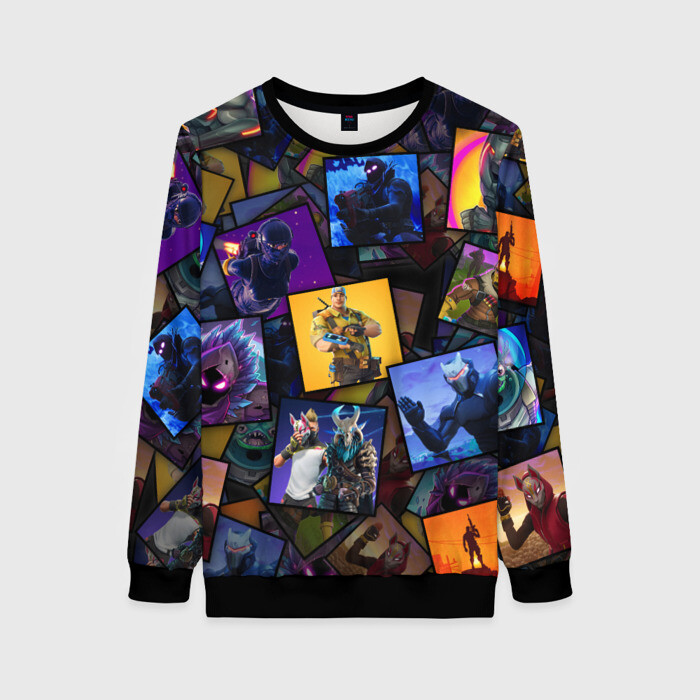 Женский свитшот 3D FORTNITE | ФОРТНАЙТ фото