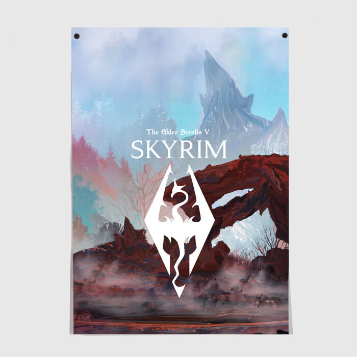 Постер The Elder Scrolls SKYRIM фото