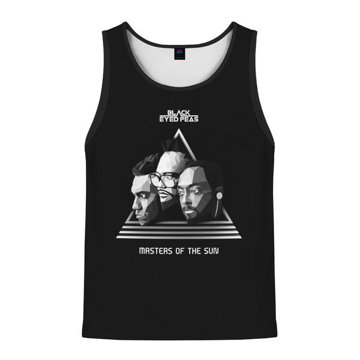 Мужская майка 3D The Black Eyed Peas фото