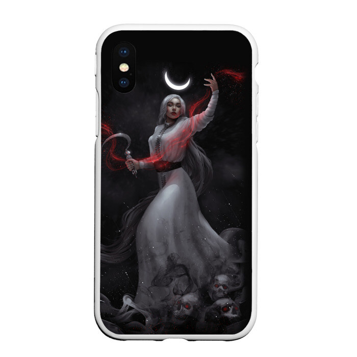 Чехол для iPhone XS Max матовый Морена фото