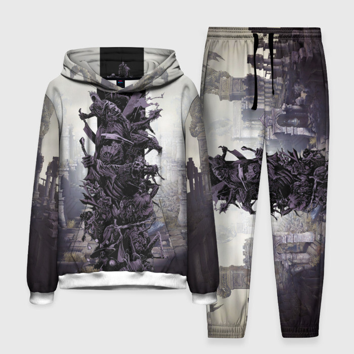 Мужской костюм 3D (с толстовкой) Dark Souls Boss Collaboration фото