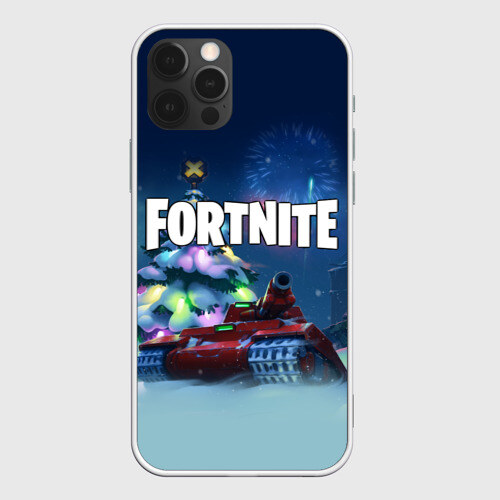 Чехол для iPhone 12 Pro Max Fortnite Новый год фото