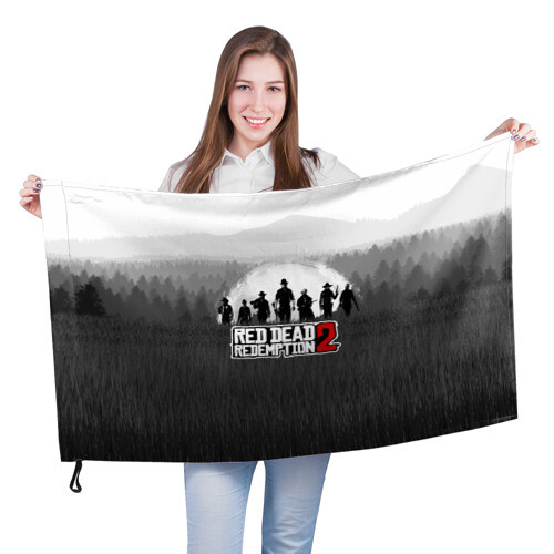 Флаг 3D Red Dead Redemption 2 фото