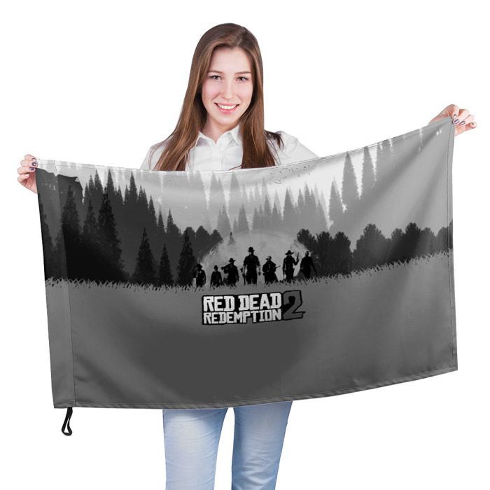 Флаг 3D RED DEAD REDEMPTION 2 фото
