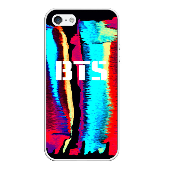 Чехол для iPhone 5/5S матовый BTS фото
