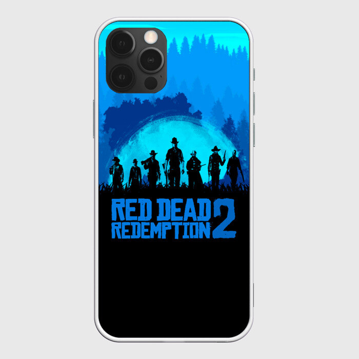 Чехол для iPhone 12 Pro Max RED DEAD REDEMPTION 2 фото