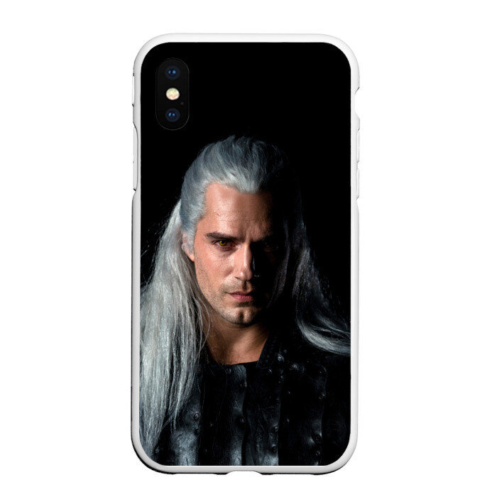 Чехол для iPhone XS Max матовый The Witcher Geralt of Rivia фото