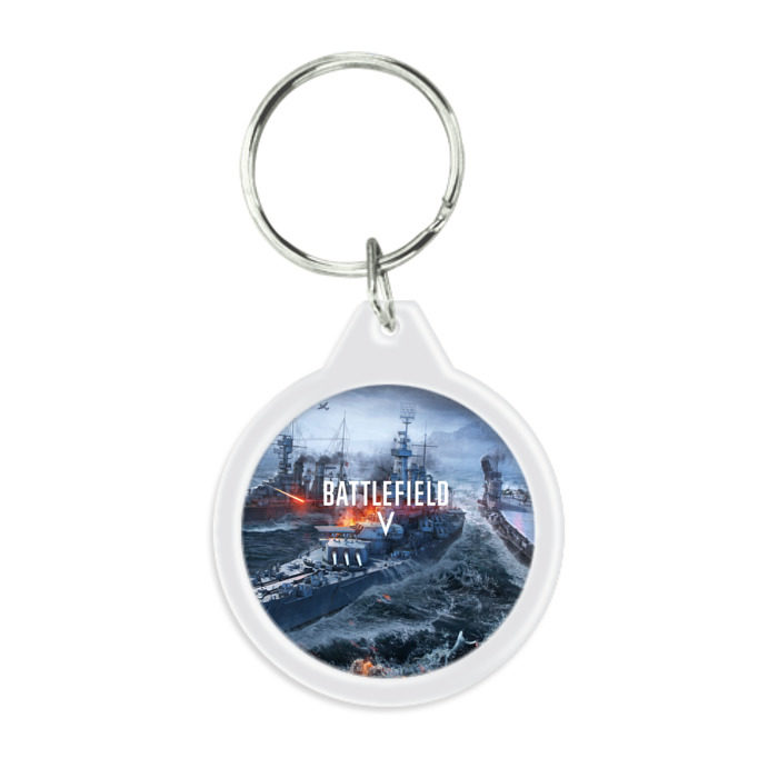 Брелок круглый BATTLEFIELD 5 фото