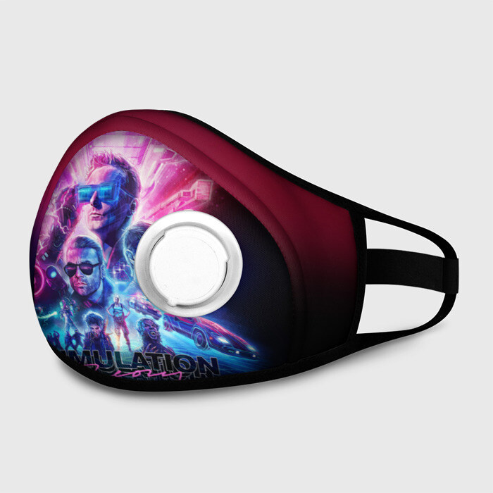 Маска из неопрена Muse: Simulation Theory фото