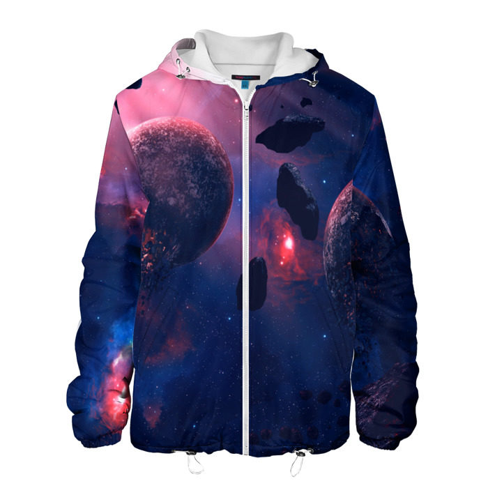 Мужская куртка 3D КОСМОС фото