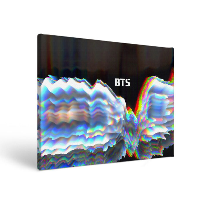 Холст прямоугольный BTS фото