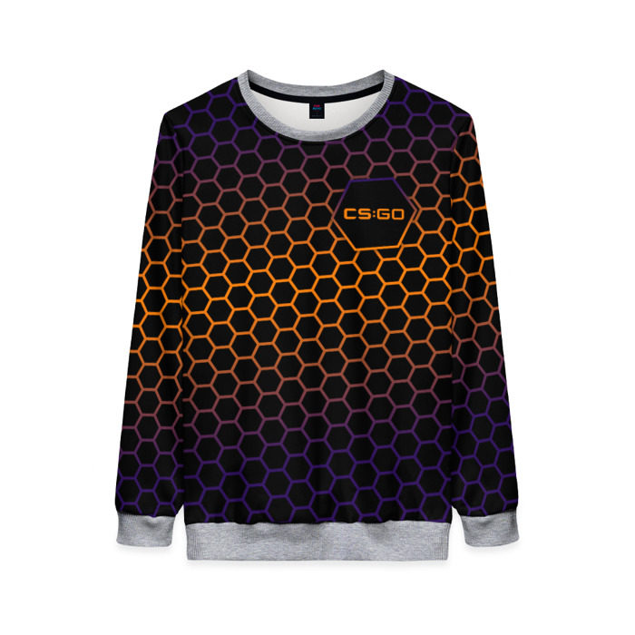 Женский свитшот 3D CS:GO - Electric Hive фото