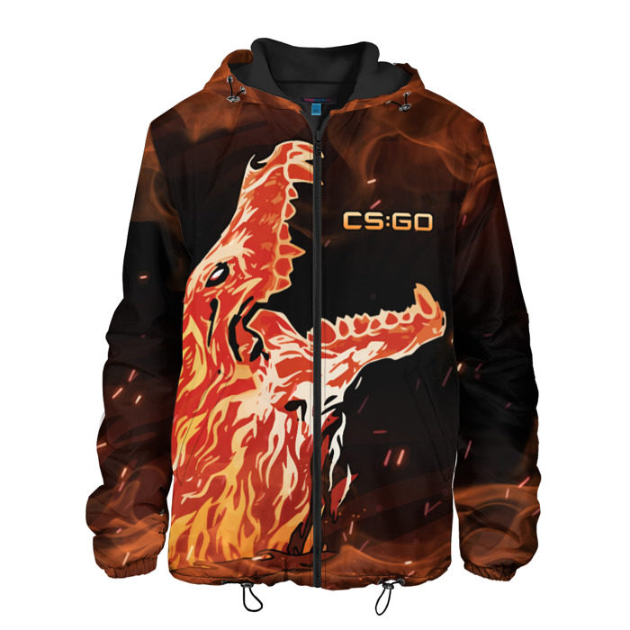 Мужская куртка 3D CS:GO - HOWL фото