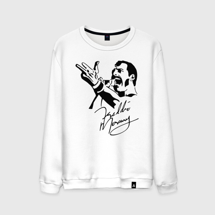 Мужской свитшот хлопок Фредди Меркьюри фото