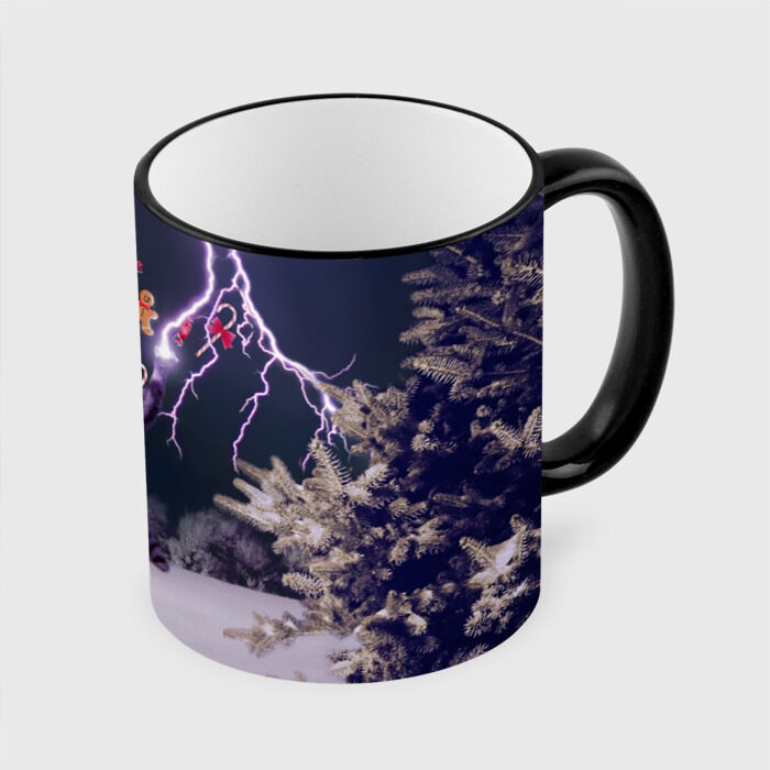 Кружка 3D Громокот NY version фото