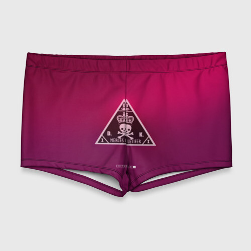 Мужские купальные плавки 3D Hitman 2. ICA фото