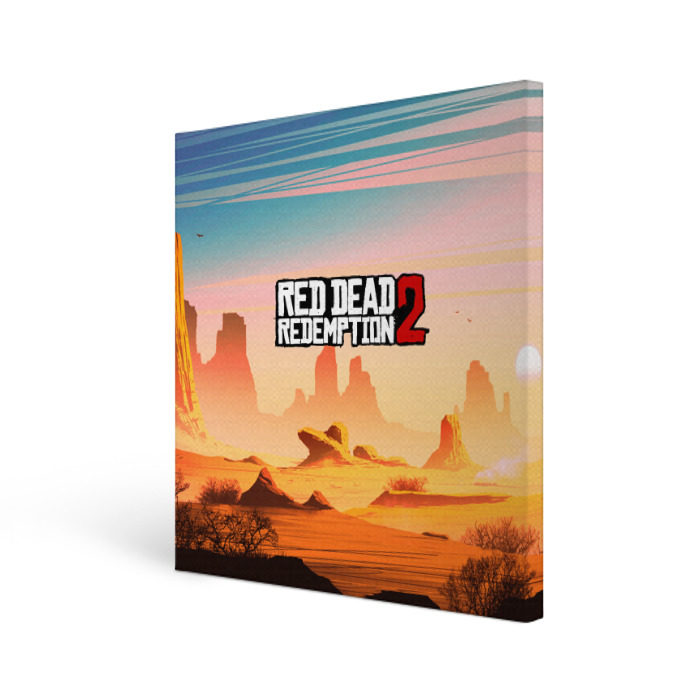 Холст квадратный Red Dead Redemption фото