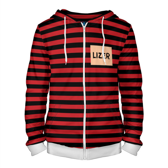 Мужская толстовка 3D на молнии LIZER - My Soul фото