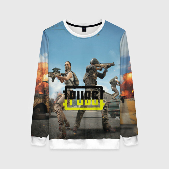Женский свитшот 3D PUBG фото
