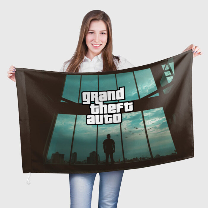 Флаг 3D GTA View фото
