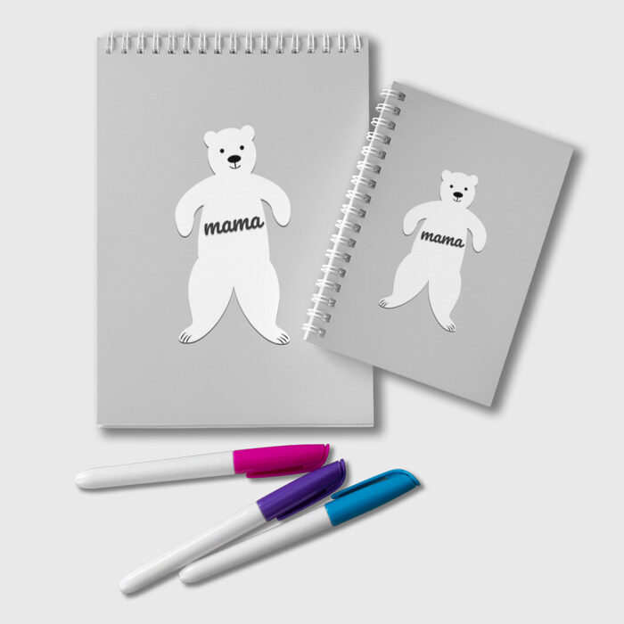 Блокнот Mama Bear фото