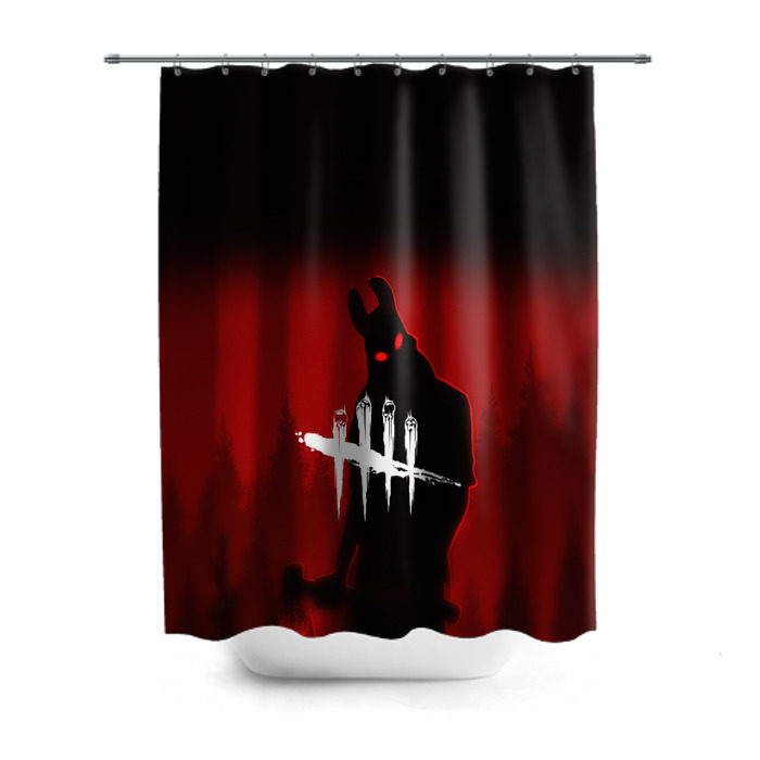 Штора 3D для ванной Dead by Daylight фото