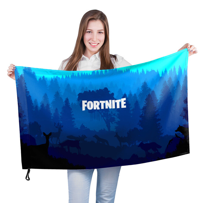 Флаг 3D Fortnite фото