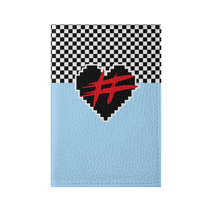 Обложка для паспорта матовая кожа ФРЕНДЗОНА фото