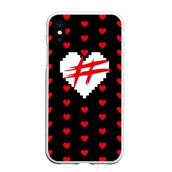 Чехол для iPhone XS Max матовый ФРЕНДЗОНА фото