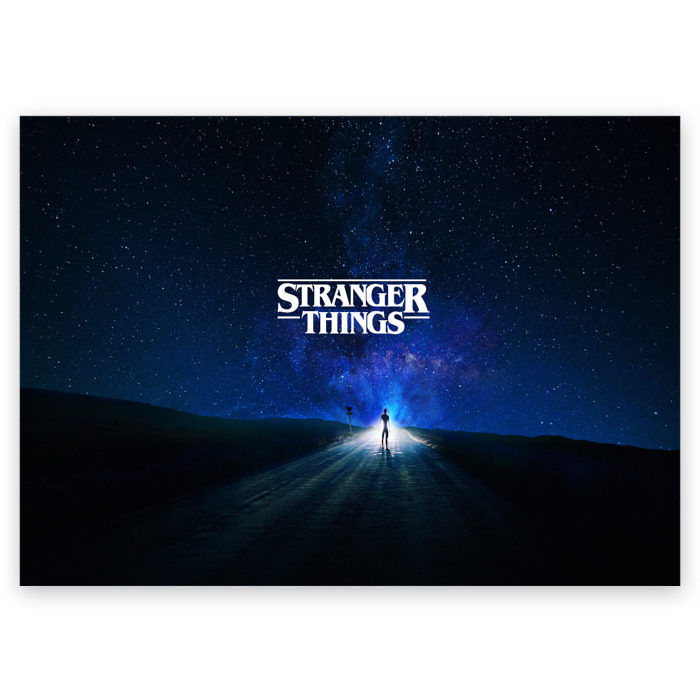 Поздравительная открытка Очень странные дела фото